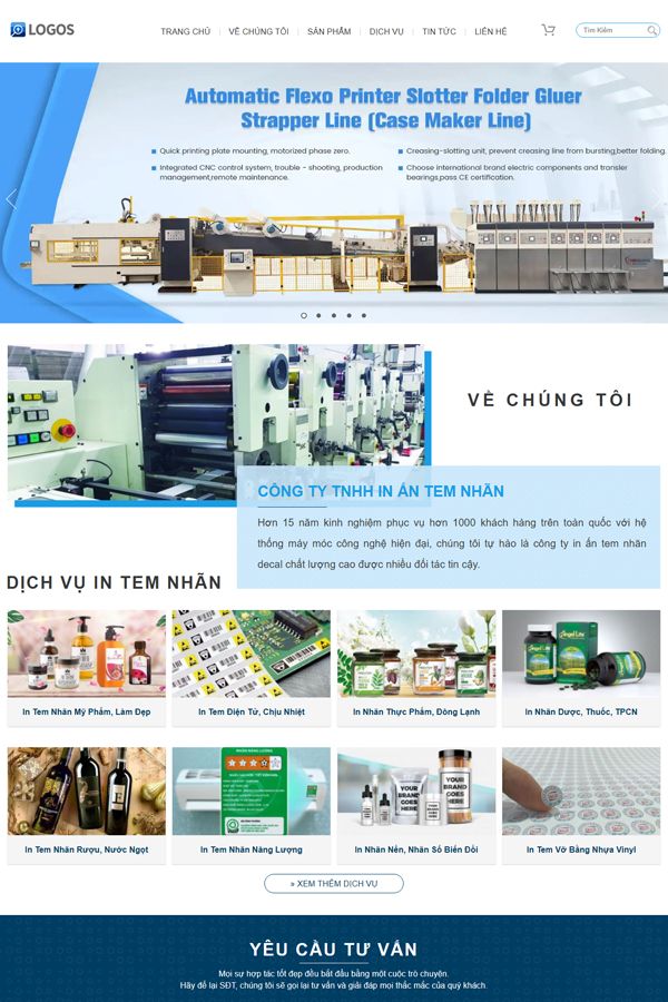 Website Doanh Nghiệp Sản Xuất Thương Mại Dịch Vụ Mẫu 20 Website Doanh Nghiệp Sản Xuất Thương Mại Dịch Vụ Mẫu 20